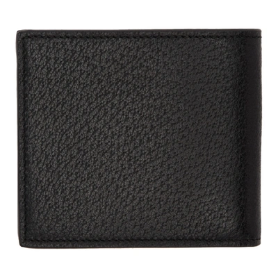 Shop Gucci Black Animalier Bee Wallet In 1000 Black