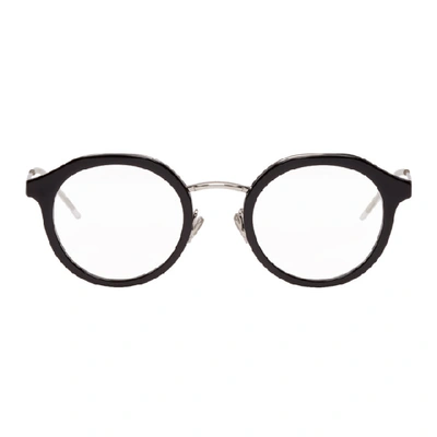 Shop Dior Homme Black 216 Glasses In 0807 Black