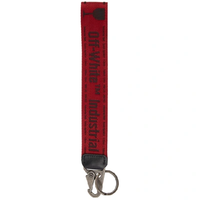 Shop Off-white Red And Black Industrial 2.0 Keychain In 2000 Redno