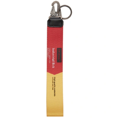 Shop Off-white Red And Yellow 2.0 Industrial Keychain In 8800 Mulno