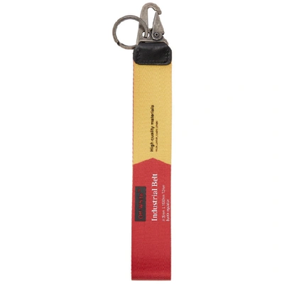 Shop Off-white Red And Yellow 2.0 Industrial Keychain In 8800 Mulno