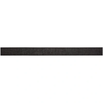 Shop Givenchy Black G Whistle Buckle Belt In 001-blk