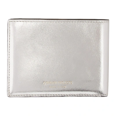 Shop Common Projects Silver Standard Wallet In 0509 Silver