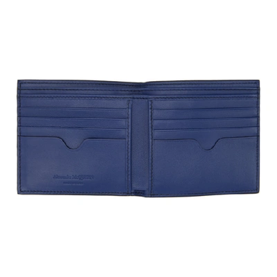 Shop Alexander Mcqueen Black Bug Wallet In 1092 Blkmul