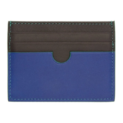 Shop Balmain Multicolor Calfskin Card Holder In Sbc Elect B