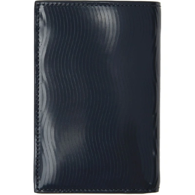 Shop Paul Smith Grey Sliced Bifold Card Holder In 70-grey