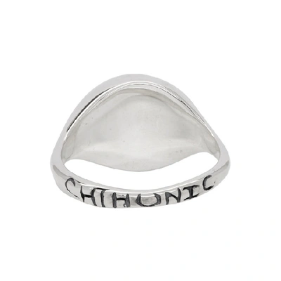 Shop Pearls Before Swine Silver Chthonic Ring In .925 Silver