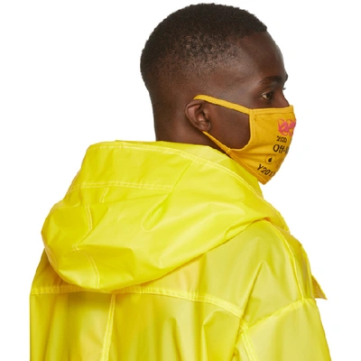 Shop Off-white Yellow Industrial Mask