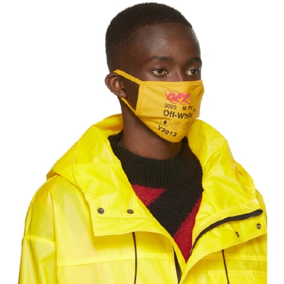 Shop Off-white Yellow Industrial Mask