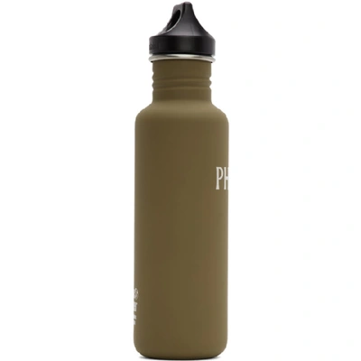 Shop Phipps Brown Klean Kanteen Edition Water Bottle In Matte Brown