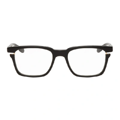 Shop Dita Black Avec Glasses In Matteblack