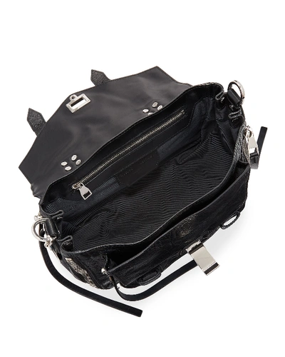 Shop Proenza Schouler Ps1+ Tiny Zip Bag In Black