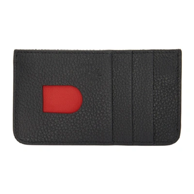 Shop Christian Louboutin Black Credilou Card Holder In Cm53 Blkblk