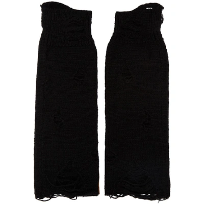 Shop Bed J.w. Ford Black Wool Arm Warmers