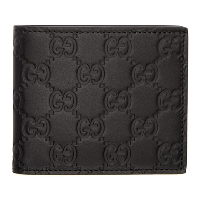 AMIRI Embossed Logo Leather Bifold Wallet in Black at Nordstrom