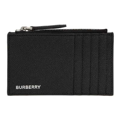 Shop Burberry Black Alwyn Card Holder
