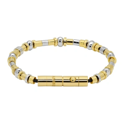 Shop Ambush Gold Metal Beads Bracelet