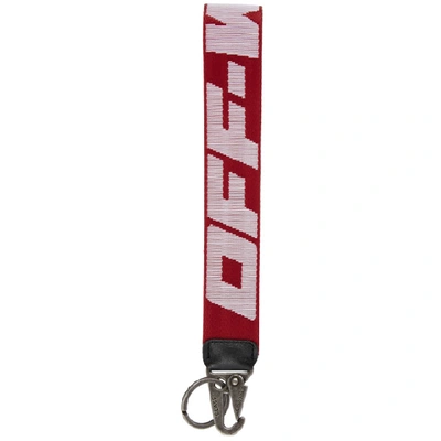 Shop Off-white Red Industrial 2.0 Keychain In 2001 Redwh