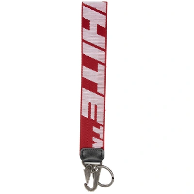 Shop Off-white Red Industrial 2.0 Keychain In 2001 Redwh