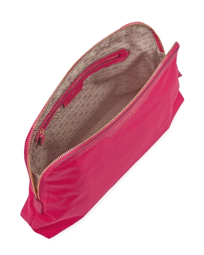 Shop Anya Hindmarch Lotions & Potions Cosmetics Bag, Hot Pink