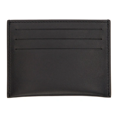 Shop Givenchy Black & White Logotype Card Holder