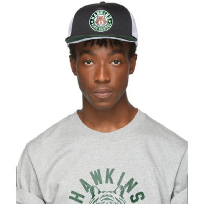 Shop Nike Black Stranger Things Edition Hawkins High Nrg Pro Cap In 010black
