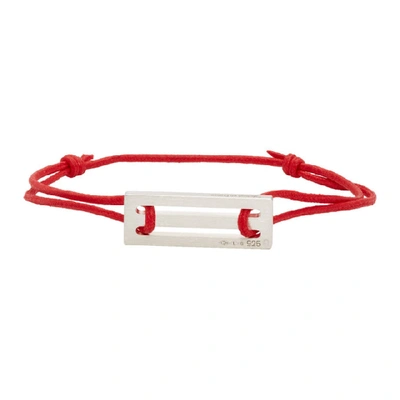 Shop Le Gramme Red Cord Le 25/10g Bracelet