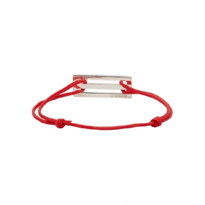 Shop Le Gramme Red Cord Le 25/10g Bracelet