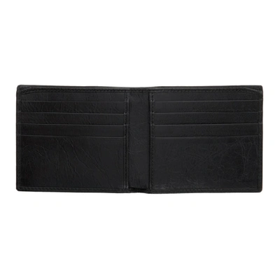 Shop Gucci Black Interlocking G Bifold Wallet In 1000 Black