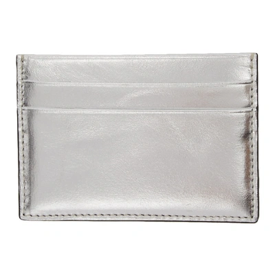 Shop Common Projects Silver Multi Card Holder In 0509 Silver