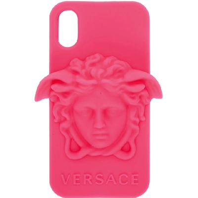 VERSACE 粉色美杜莎 IPHONE X 手机壳