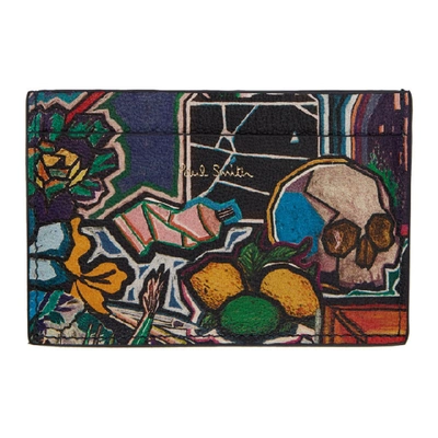 Shop Paul Smith Multicolor Artist Studio Card Holder