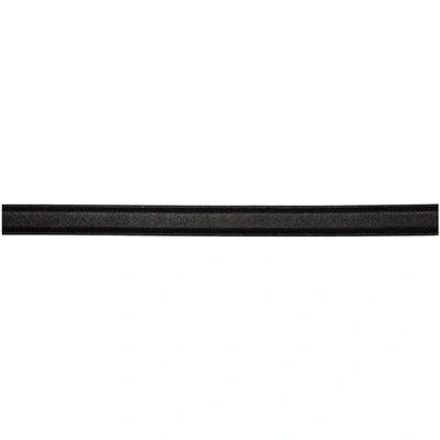 Gucci Black Vintage Gg Plaque Belt In 1000 Black