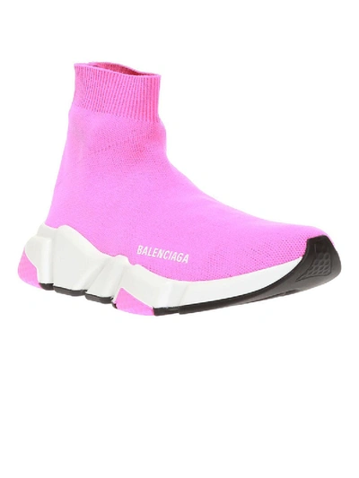 Shop Balenciaga Sock Sneakers Pink