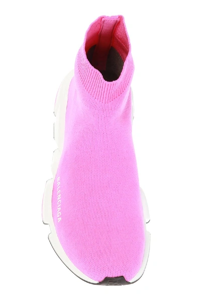 Shop Balenciaga Sock Sneakers Pink