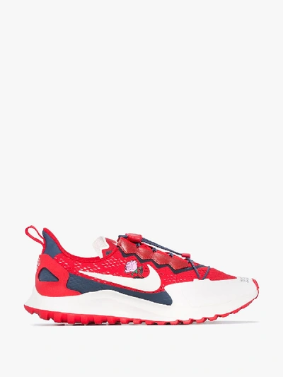 Shop Nike Red Air Zoom Pegasus 36 Trail Gyakusou Sneakers