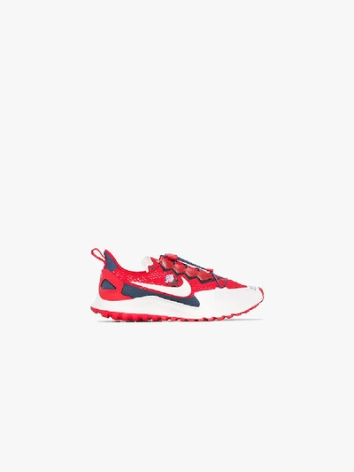 Shop Nike Red Air Zoom Pegasus 36 Trail Gyakusou Sneakers