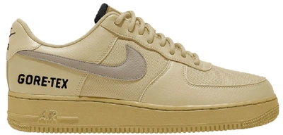 Pre-owned Nike Air Force One Low Gore-tex Team Gold Khaki In Team
