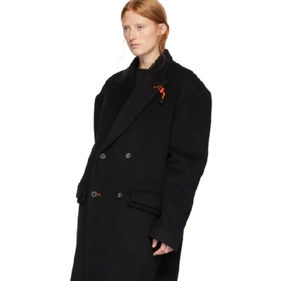 Shop Ader Error Black Sherlock Double Coat
