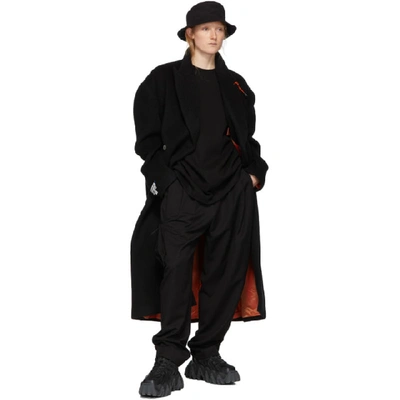 Shop Ader Error Black Sherlock Double Coat