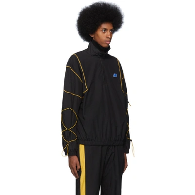 Shop Ader Error Black Ae Track Jacket