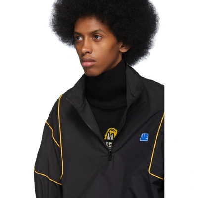 Shop Ader Error Black Ae Track Jacket