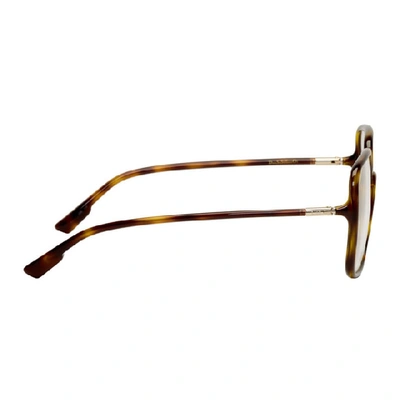 Shop Dior Tortoiseshell Sostellaire01 Glasses In 0086 Dkhava