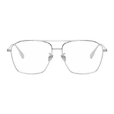 Shop Dior Silver Stellaireo14f Glasses In 0010 Pallad