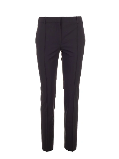 Shop Valentino Black Wool Pants