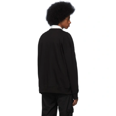 Shop Ader Error Black Stone Logo Long Sleeve T-shirt