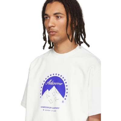 Shop Ader Error White Oversized Mount T-shirt