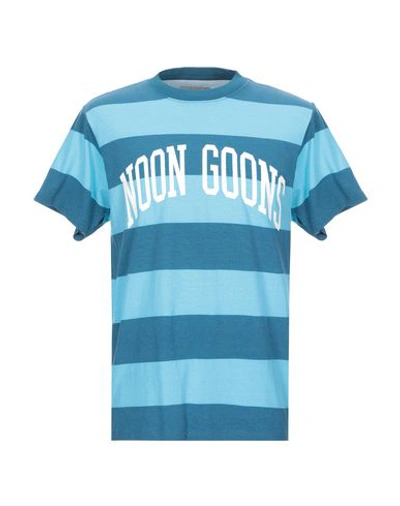 Shop Noon Goons T-shirt In Turquoise