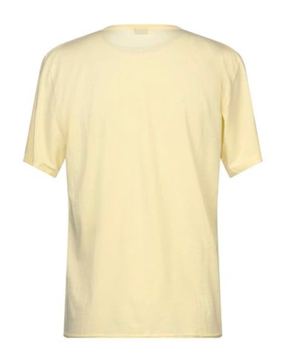 Shop Saint Laurent T-shirt In Light Yellow
