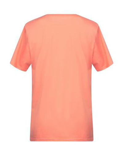 Shop New Era T-shirt In Salmon Pink